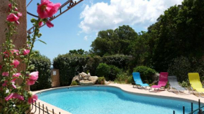 mini villa studio 1 pièce 21 m2 pour 2 personnes piscine partagée climatisation